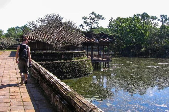 5 days Center Vietnam Package Tour with Danang Hue and Hoian - Day 1 in Da Nang: airport transfer, Son Tra, Marble Mountains, then Hoi An