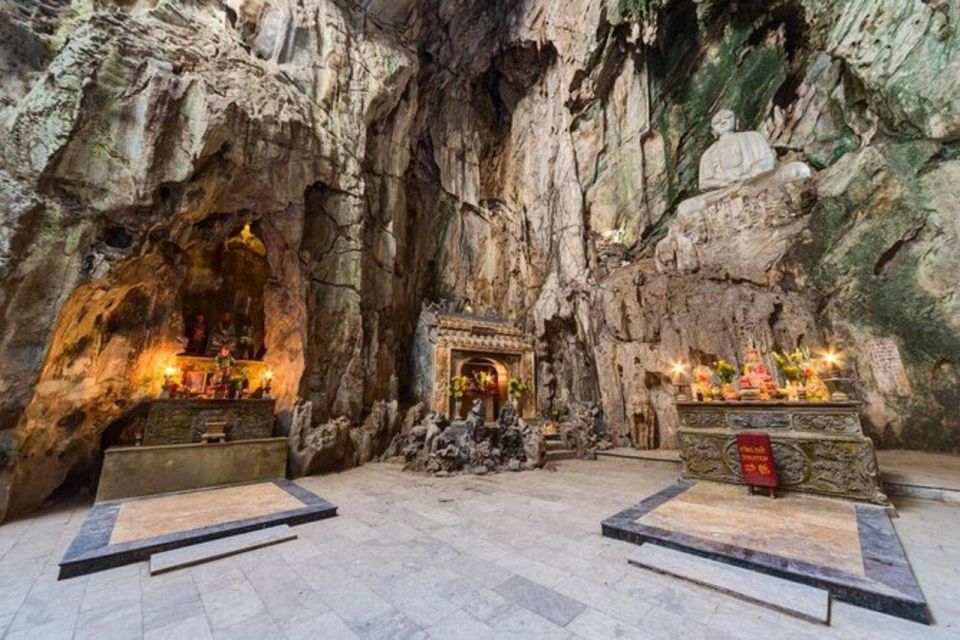 Am Phu Cave, Marble and Monkey Mountain Fullday tour - Monkey Mountain + Linh Ung pagoda: big Da Nang views and the Lady Buddha