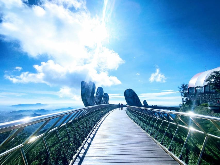 Ba Na Hills Golden Bridge Deluxe Max 12pax Group from DaNang - French Village After the Bridge: Music, Performances, and Architecture