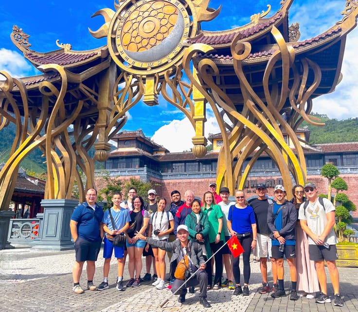 Ba Na Hills Golden Bridge Deluxe Max 12pax Group from DaNang - Lunch Buffet: Big Food Choices, Tight Timing