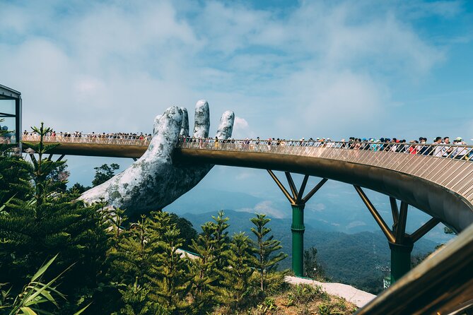 Ba Na Hills Golden Bridge Private Guided Tour - Ba Na Hills beyond Golden Bridge: Fantasy Park and themed areas