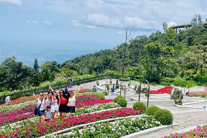 Ba Na Hills & Golden Bridge Sunset Private Tour - Sun World Ba Na Hills after Golden Bridge: French Village and cooler air
