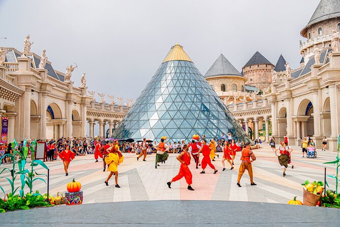 Ba Na Hills Tour: Golden Bridge + Cable Car + Buffet - Campanile at Ba Na Hills: the European village moment