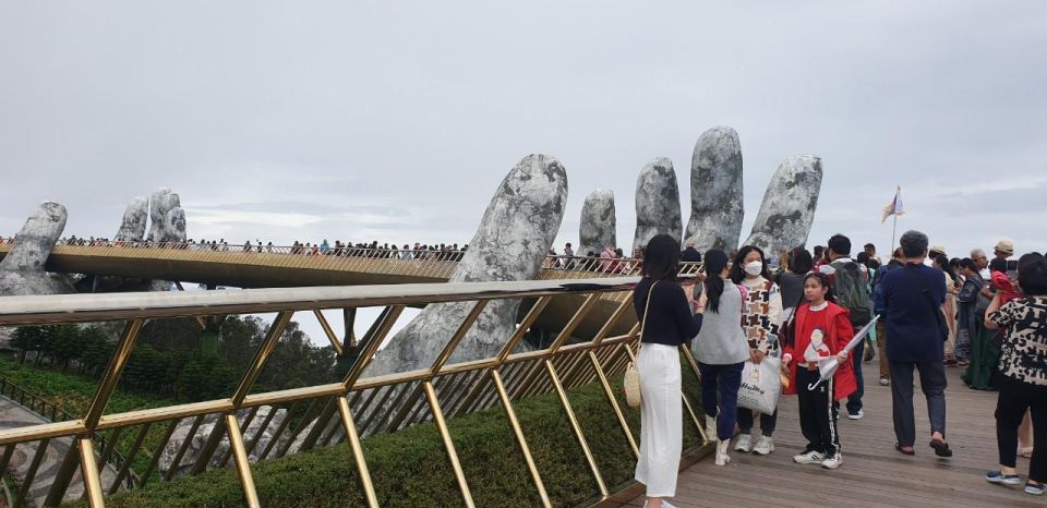 BaNa Hills - Golden Bridge Full Day Group Trip From Da Nang - The top zone: Nginh Phong, Le Nim villas, and Orchid Garden