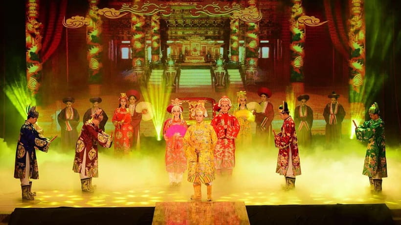 Da Nang: Ao Dai Show - What You’ll See on Stage: Nguyen Dynasty Court Life, Costume-First