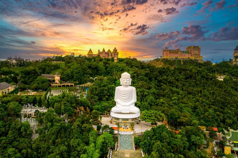 Da Nang: Ba Na Hills Cable Car and Golden Bridge Small Group - Lunch, extra-ticket attractions, and what to budget