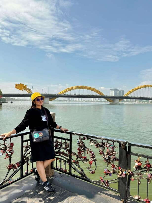 Da Nang City Sightseeing Private Tour with Female Tour Guide - The Love Lock Bridge, APEC Park, and city landmarks that ground the day