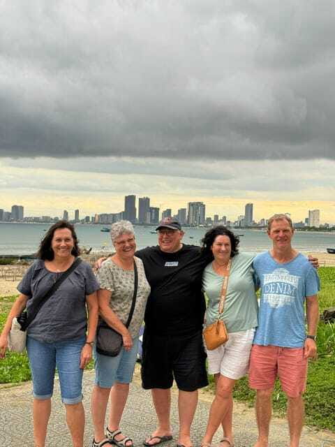 Da Nang City Street Food Tour With Live Music Tien Sa Show - My Khe Beach: Closing the Loop Before the Theater