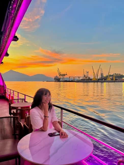 Da Nang: Experience a Magical Sunset Dinner Cruise in DN Bay - Apsara dance and the onboard show that keeps the energy up