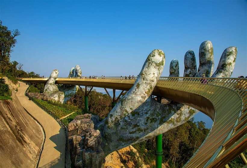 Da Nang: Golden Bridge, Marble Mountains & Monkey Mountain - Monkey Mountain: finishing with the best kind of tired—views