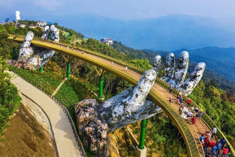 Da Nang: Golden Bridge, My Son Sanctuary, Marble Mountains - My Son Sanctuary: Champa temple towers in a mountain setting