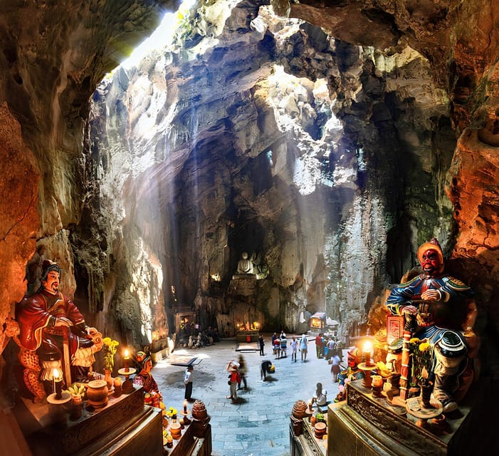 Da Nang Half day City Tour: Linh Ung, Marble & Am Phu Cave - Âm Phủ Cave (Hell Cave): the longest, most mysterious walk