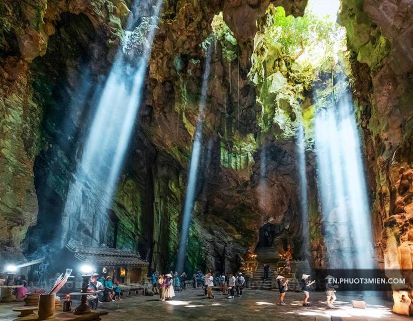 Da Nang/Hoi An: Lady Buddha -Marble Mountain - Am Phu Cave - Stone Factories and Sculpture Shops: Why This Stop Feels Worth It