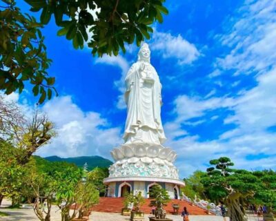 Da Nang/Hoi An: Lady Buddha -Marble Mountain - Am Phu Cave - Monkey Mountain and the 220-Foot Lady Buddha (Plus the Best Viewing Window)