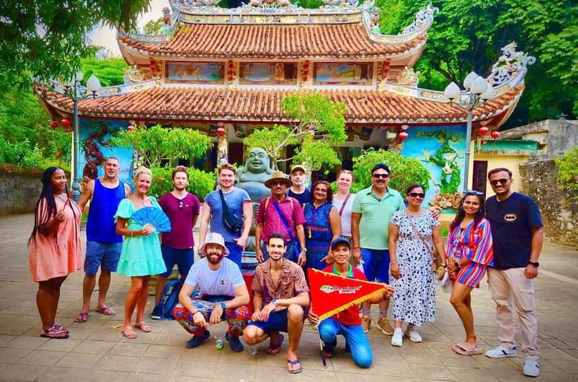 Da Nang: Marble Mountain, Monkey Mountain & Am Phu Cave Tour - Guides make (or break) this kind of day