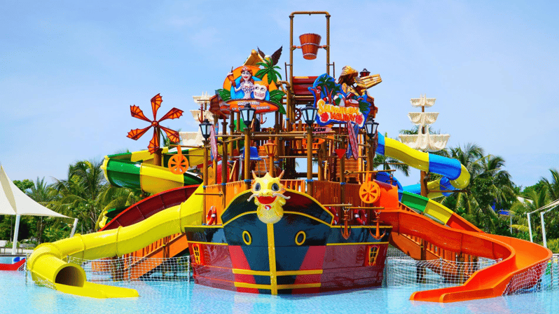 Da Nang: Mikazuki Water Park 365 with Onsen E-Ticket - Your water-park day: thrill rides, wave time, and indoor backup