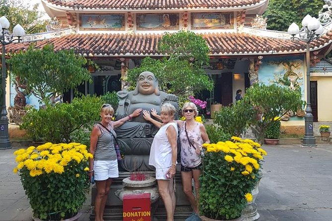 DA NANG NIGHT LIFE Tour with MARBLE MOUNTAIN & LADY BUDDHA STATUE, DRAGON BRIDGE - Dragon Bridge at night: the symbol, the timing, and the fire show