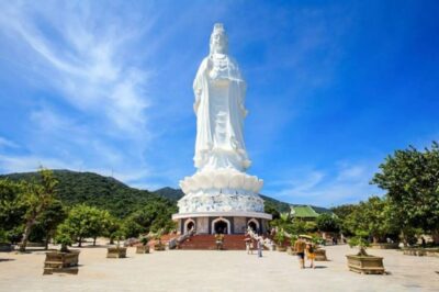 Da Nang: Private City Tour by Scooter with Ao dai Lady Rider - Lady Buddha and Son Tra Peninsula: the 67m moment you plan around