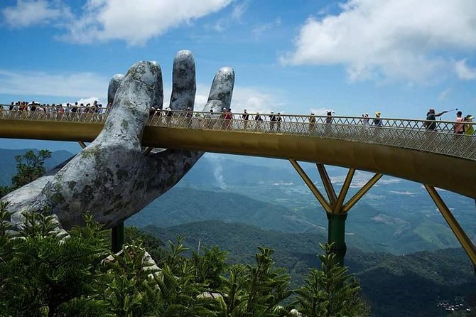 DaNang Fullday Tour-GOLDEN BRIDGE-MARBLE MOUNTAIN-MONKEY MOUNTAIN - A one-day hit list from Da Nang that actually saves time