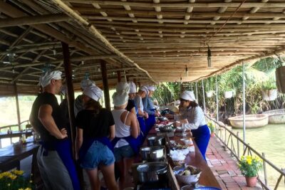 Eco Cooking Class and Basket boat tour from Da Nang/ Hoi An - The cooking class menu: what you’ll actually make