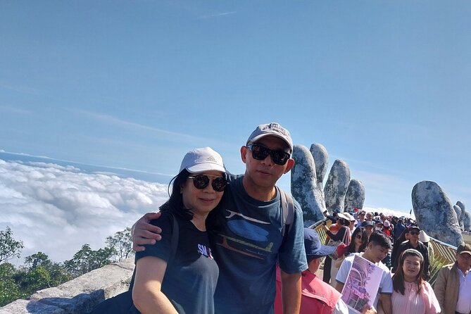 Explore Golden Bridge Sunset Private Tour from Hoi An/ Da nang - Ba Na Hills By Night: French Village highlights and temple-area wandering