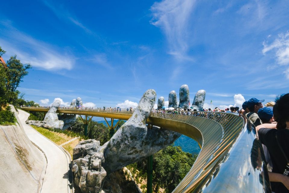 From Da Nang: Ba Na Hills Golden Bridge Day Tour & Lunch - Le-Jardin flower gardens and the rose garden time