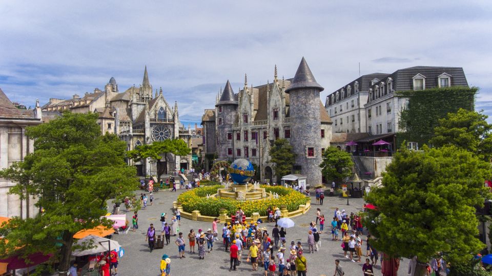 From Da Nang: Ba Na Hills Golden Bridge Day Tour & Lunch - Cable car views and the Golden Bridge photo moment