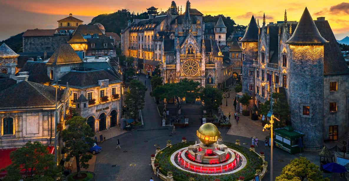 From Da Nang: Ba Na Hills Golden Bridge Private Tour & Lunch - Debay Wine Cellar and Linh Ung Pagoda: cultural flavor inside a theme-park day