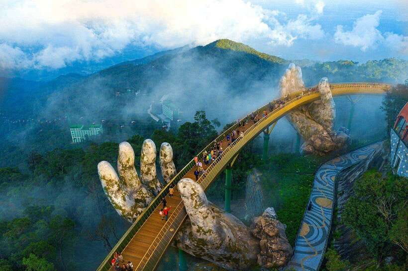 From Da Nang/Hoi An: Ba Na Hills and Golden Bridge Day Trip - Golden Bridge Photo Stop: How to Work the Crowds