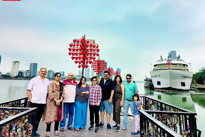 From Danang : Explore Danang City in Half a Day - Dragon Bridge: daytime photos now, the big show later on weekends