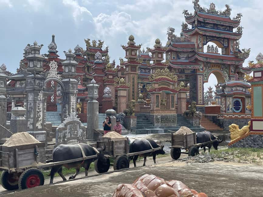 From Hoi An/Da Nang: Pagoda Stay 2-Day Spiritual Tour - Arriving at Diem Phung Pagoda: lunch, koi pool, and temple quiet