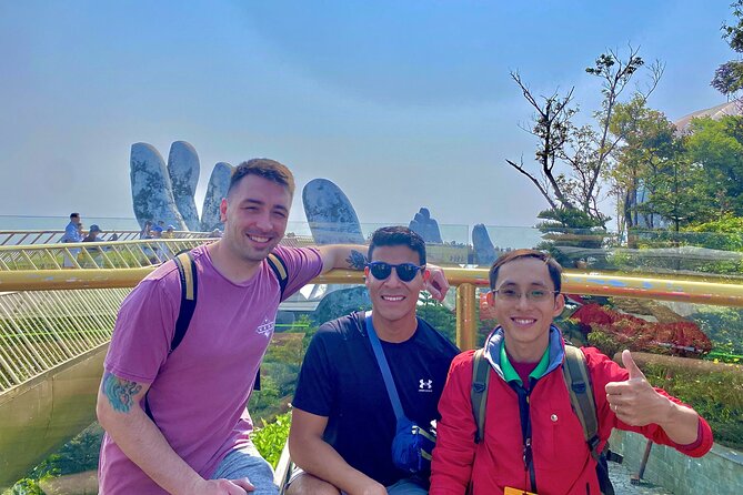 Full-Day Private Tour in Golden Bridge and Ba Na Hills - French Village, Fantasy Park, Spiritual Area, and Lunar Castle