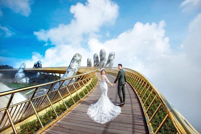 Golden Bridge & Ba Na Hills 1 Day including buffets lunch & 2 ways Cable Car - Hotel Pickup, Mobile Ticket, and the Cable Car Start That Sets the Tone