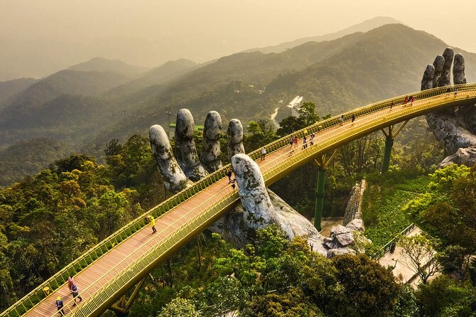 Golden Bridge -Ba Na Hills including buffet lunch ,Cable car 2 way From Da Nang - Weather reality check: fog and rain can change the whole experience