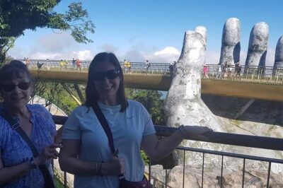 Golden Bridge Ba Na Hills & My Son Holyland - Private Guided Tour - Ba Na Hills by cable car: a cooler mountain reset
