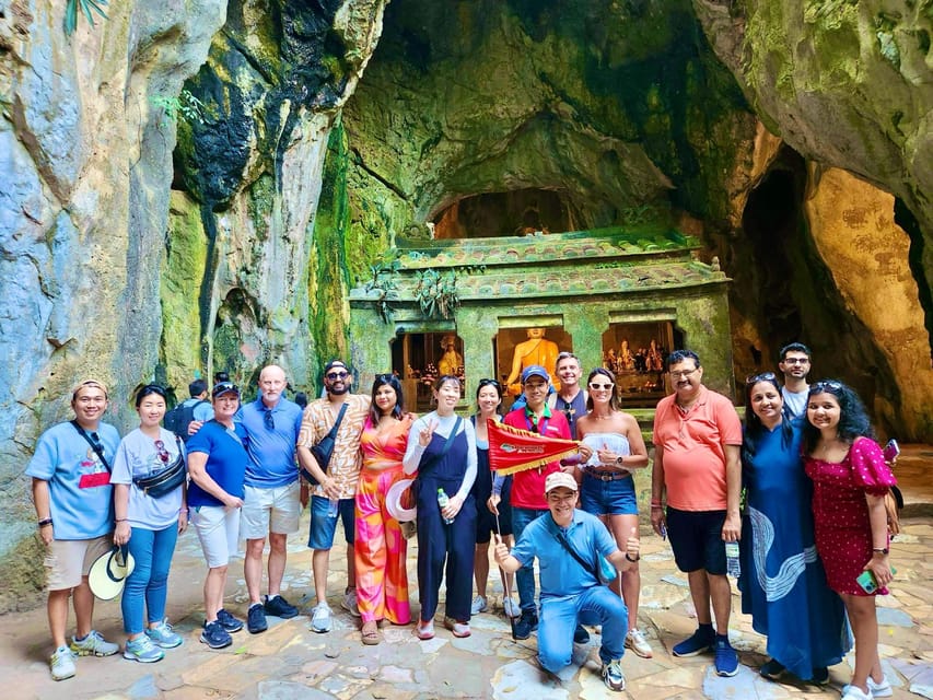 Golden Bridge - Bana Hills, Lady buddha and Marble mountains - Fantasy Park: fun time, but games cost extra