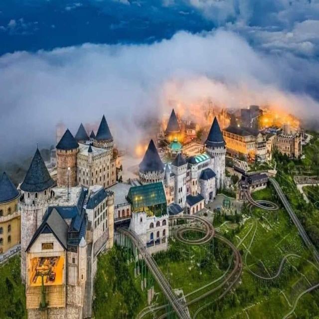 Golden Bridge- BaNa Hills & Marble Mountain By Private Car - Marble Mountains: caves, pagodas, limestone steps, and the optional elevator