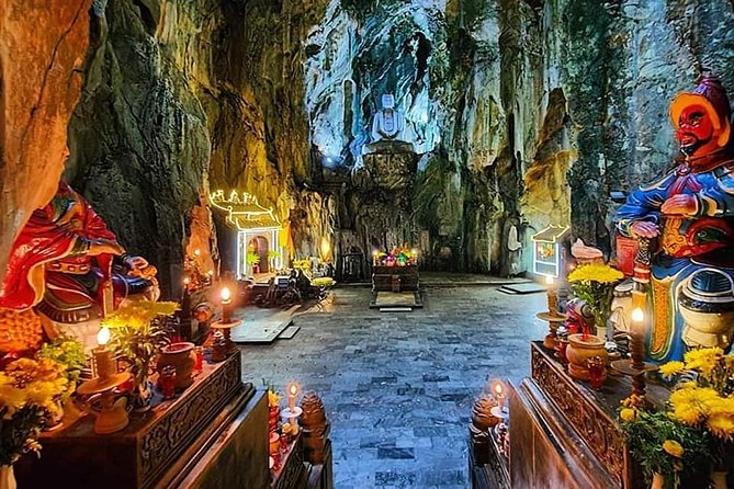Guided Tour to Visit Marble Mountain,Lady Buddha Statue& Monkey Mountain by Jeep - Monkey Mountain and Son Tra Peninsula: radar and heliport remnants