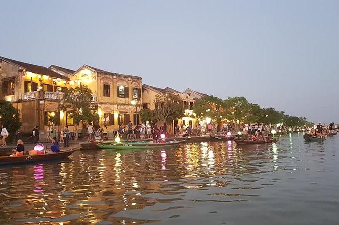Hoi An Ancient City -Sampan Boat Ride- Night Market- Lanterns - Lantern area plus Night Market: where the evening energy happens