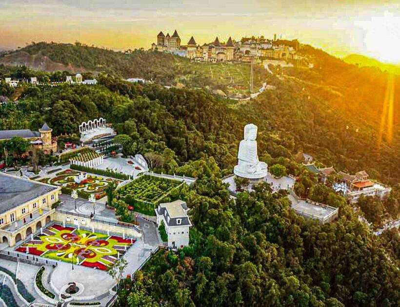 Hoi An/Da Nang: Ba Na Hills and Golden Bridge Afternoon Tour - French Wine Cellar, Flower Gardens, And Linh Ung Pagoda