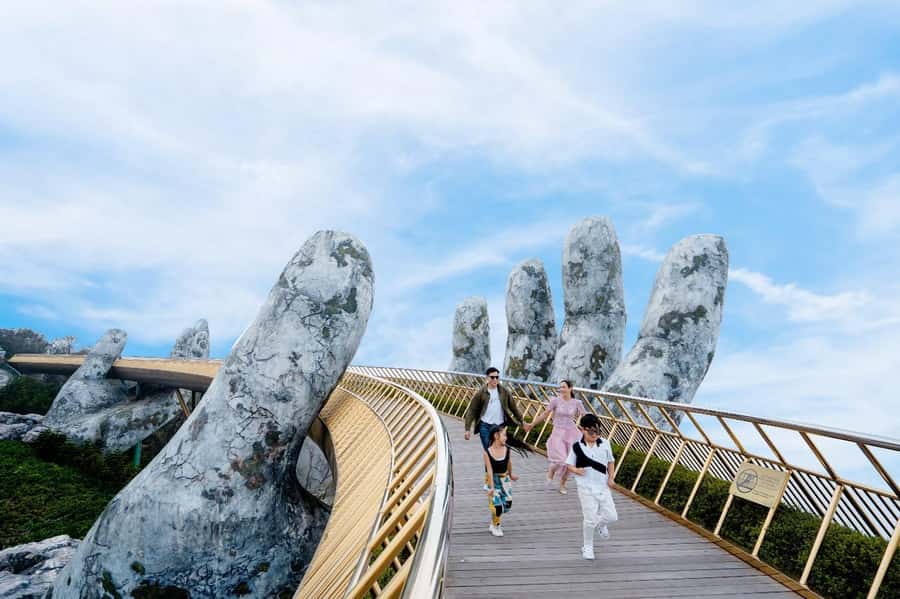 Hoi An/Da Nang: Ba Na Hills & Golden Bridge Small-Group Tour - French Village at Ba Na Hills: cool-weather charm and crowd energy