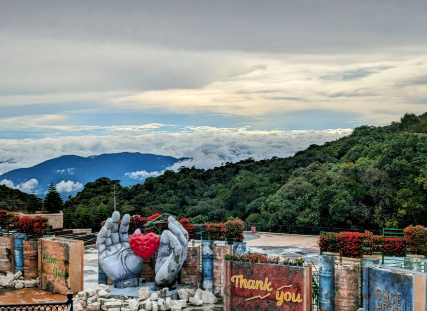 Hoi An/Da Nang: Ba Na Hills & Golden Bridge Small-Group Tour - Spiritual stops: Linh Ung pagoda and the lighter side of the mountain