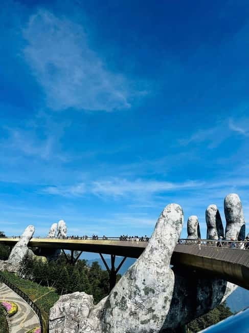 Hue: Private Car to/from Hoi An via Multi Attractions(1-Way) - Golden Bridge at Ba Na Hills: The Iconic Stop, With Extra Cost