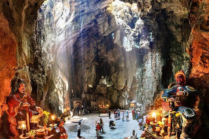 Marble Mountain, Linh Ung Pagoda and Hoi An From Da Nang - Price and what you get for about $32