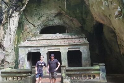 Marble Mountains - Hoi An City- Night Market- Sampan Boat Ride - Marble Mountains: elevator access, pagodas, and war-era caves