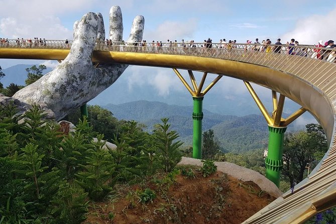 Marble Moutain - Golden Bridge - Ba Na Hill via Cable Car from Da Nang or Hoi an - The China Beach Stop: A Short Detour With Historical Weight