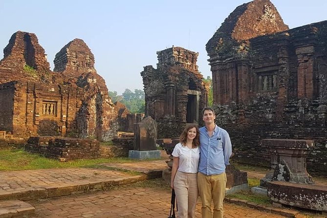 My Son Holyland , Hoi An Ancient City Tour With Night Market , Sampan Boat Ride - Hoi An Ancient Town: Chinese Assembly Hall, bridges, and back-alley time