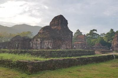 My Son Holyland in the Early Morning-UNESSCO World Heritage Site - Inside the temple and tower complex: 4th to 13th centuries