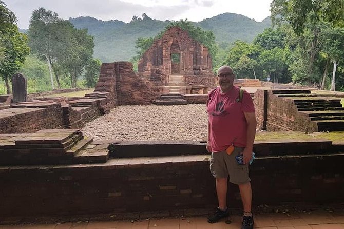 My Son Holyland in the Early Morning-UNESSCO World Heritage Site - Views over the jungle valley: when to look up