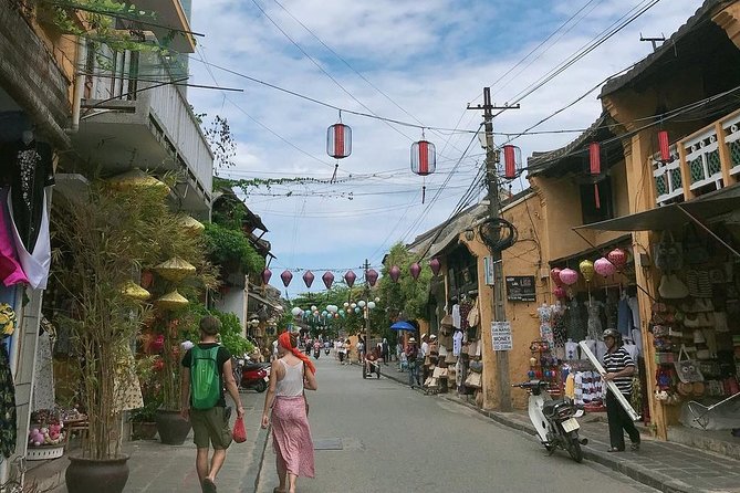 My Son Holyland , Marble Moutain,Hoi An Walking Tour with Night Market,Boat Ride - A tight 10-hour route with hotel pickup that saves your brain